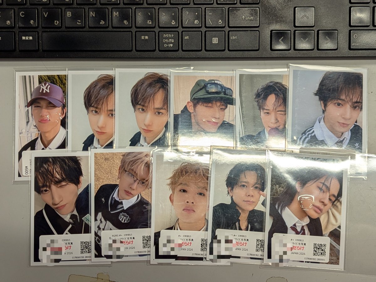 🌷入荷情報🌷】 ▽INI△ KCON JAPAN 2026 L版ハーフサイズ生写真も入荷