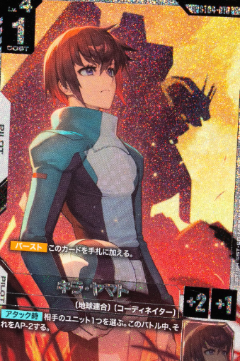 キラ・ヤマト イラスト違いコレクション(5種目)