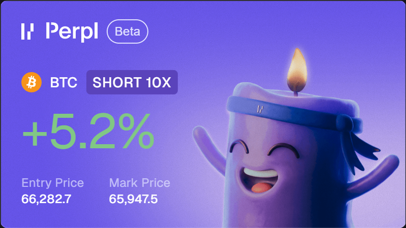 Prinzy25's tweet photo. @perpltrade has one of the best UIs and arguably one of the cheapest fee structures among perp DEXs right now.
The stats have been crazy impressive, with direct support from Monad.

S/O to @_gvan  and the entire team. 🫡

With 2 trading campaigns currently underway, here’s what every trade on Perpl can earn you:

1. Mpoints: Earn a share of the $1M MON-denominated reward pool over a 16-week campaign.

2. Trading Score/Vol lb: Compete in the Monad Card Invitational tournaments for a share of the $100K reward pool and an SBT badge. (28-day campaign)

3. Perpl Points: For the bigger picture. 👀

A referral code isn't mandatory, but using one gives you an instant 5% points boost. 
If you have been trading without a code, you can bind one any time to activate the boost

Use the ref/code here to get started:
https://t.co/zDEeobLLId
code: P6cEnYiQ7EV

NB: I lose trades sometimes too. 😆