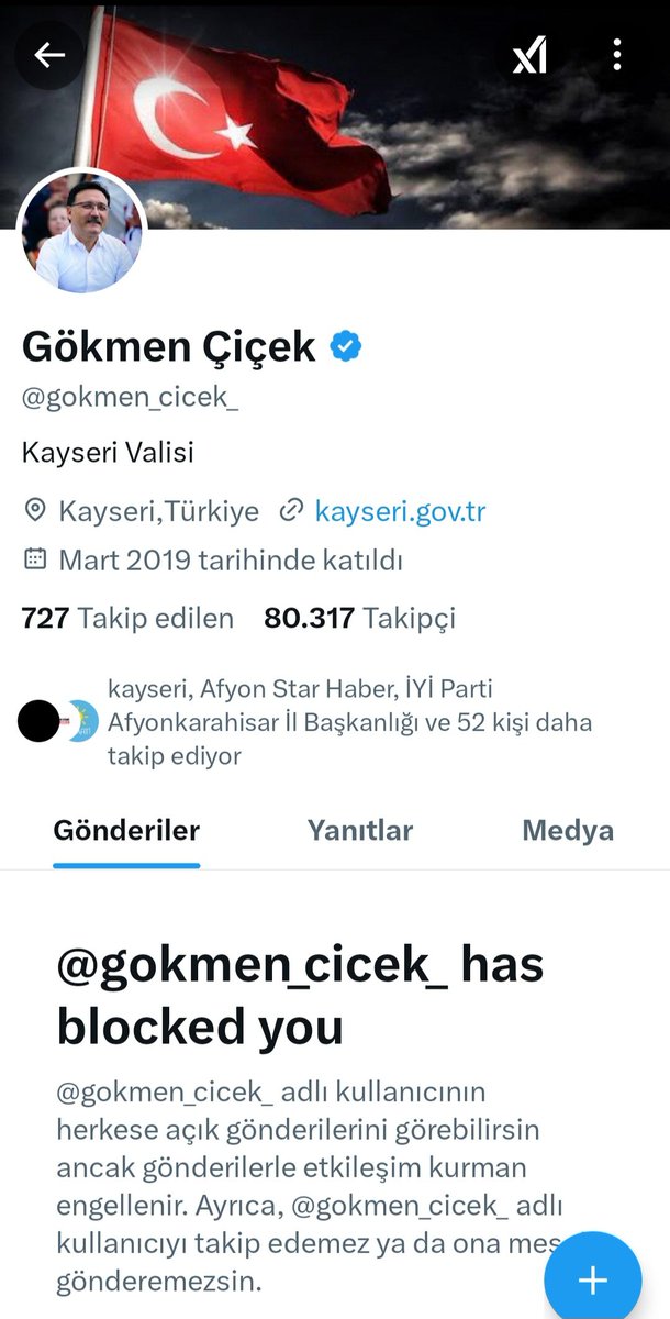 ummugul07's tweet photo. @BirGun_Gazetesi @BirGun_Gazetesi @mustafamertb_ (Beni engellediği için siz sorar mısınız⁉️) 
👇
Mayıs 2022'de #Kayseri Valisi olan #GökmenÇiçek yaşanılan skandaldan haberdar mıdır ❓️Haberdar ise konuyla ilgili ne yapmıştır ❓️
@kayserivaliligi
@gokmen_cicek_ https://t.co/b2zxcyprPi