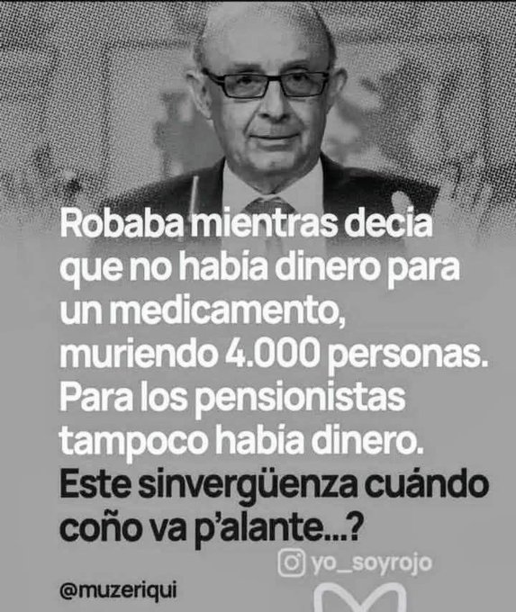 Antonperilon's tweet photo. Montoro ha sido uno de los MÁS corruptos y mafiosos del PP.
Lo saben los más de 40 millones de españoles. Rarito que no lo sepa ni la Fiscalía ni la Justicia, ahora, que tan movilizada está.
No vivimos en democracia. Vivimos en "plena MAFIA". https://t.co/VLYdogttfG