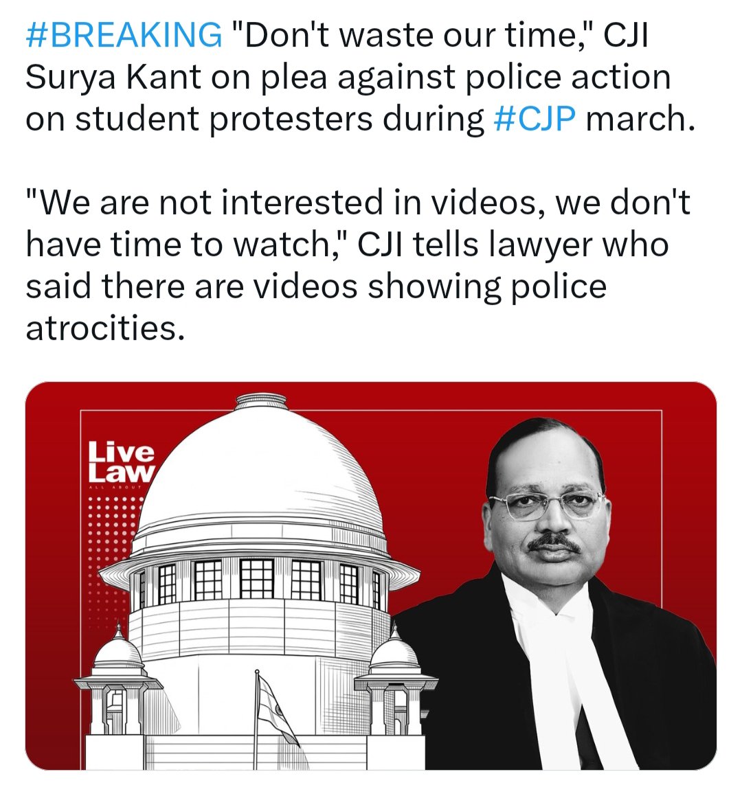 Sushant____10's tweet photo. वाह! क्या न्याय है लोकतांत्रिक देश में ?
अब पेपर नहीं देश को लीक होने से बचाना होगा!
#संसद_मार्च #CJP 
# https://t.co/H44vyU7cnb