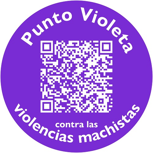 IgualdadGob's tweet photo. 🟣 Si ves alguna de estas imágenes en la puerta de un establecimiento significa que ese lugar es un Punto Violeta: un lugar seguro para las víctimas de violencia machista.

📞 112 y #016
📩016-online@igualdad.gob.es
📱600 000 016

#LaViolenciaMachistaLaParamosUnidas https://t.co/SugtuSrMMY