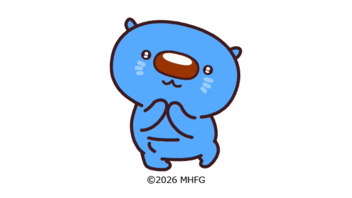 mizuhobank's tweet photo. 〈みずほ〉の公式キャラクター「あおまる」も、 #NIKKEI企業キャラクター総選挙2026 にエントリーしました！

■投票期間
  2026年8月17日(月)〜9月17日(木)
  応援していただけると嬉しいです！ https://t.co/9EIZ43X8gP
