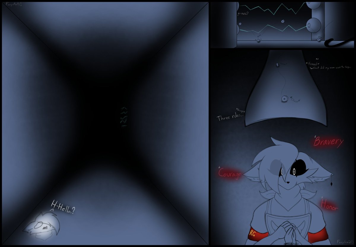 FoxyLox213's tweet photo. UNDERTALE: A New Friend And The Last (4/??) (reposted)
Special guest in this comic: @Victori93323023 :3
#undertaleFanart #undertalefandom #undertalesona #undertaleoc https://t.co/wZ0IfgIqZN