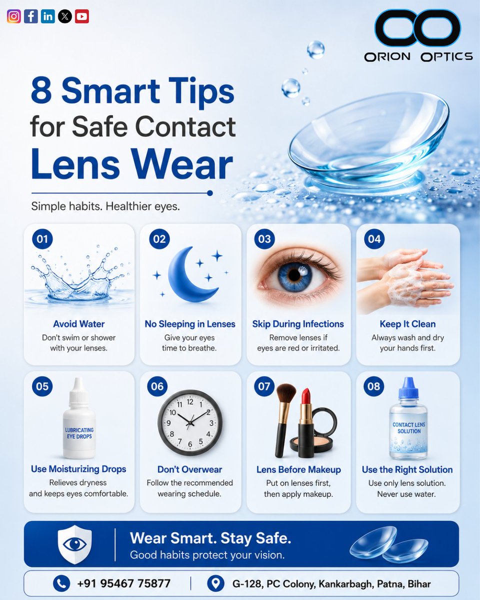 orion_optics's tweet photo. Your contact lenses deserve the right care - protect your eyes with every wear and book your consultation today! 👓💧

Visit Us @orionoptics
For more info - +91 95467 75877
orion16optics@gmail.com

#orionoptics #contactlenses #alcon #lenscare #healthyeyes #eyehealth #visioncare https://t.co/hyv08T4IYy