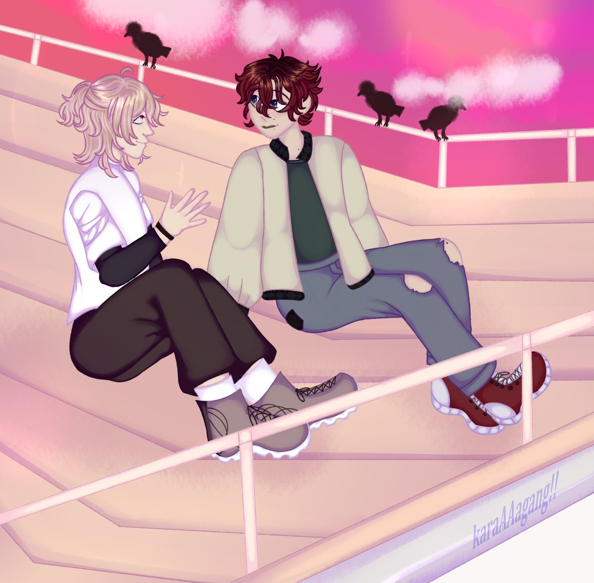 PanicVolume's tweet photo. artfight attack to miya_miaow &amp; KadisKoi__

#artfight
#artfight2026
#TeamMystery
#art https://t.co/AMQgpDCnK1