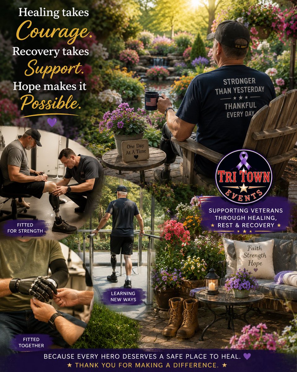 events_tri's tweet photo. No one fighting cancer should have to wonder where they’ll sleep tonight.

Tri Town Events helps cancer patients and veterans find safe places to rest during treatment.

💜 Because healing starts with hope.

🌐 https://t.co/FEbj8oB2xi

#Veterans #CancerSupport https://t.co/4mVNnNmYwv
