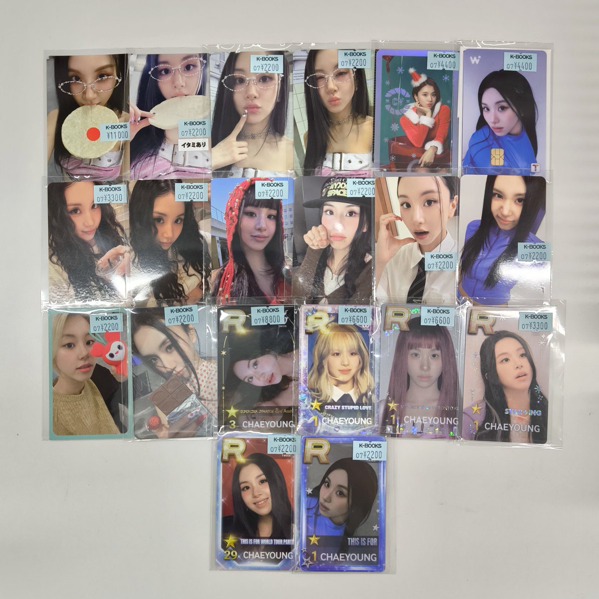 TWICE 🍭︎💕 【入荷情報】 チェヨンさんのトレカがまとまって入荷