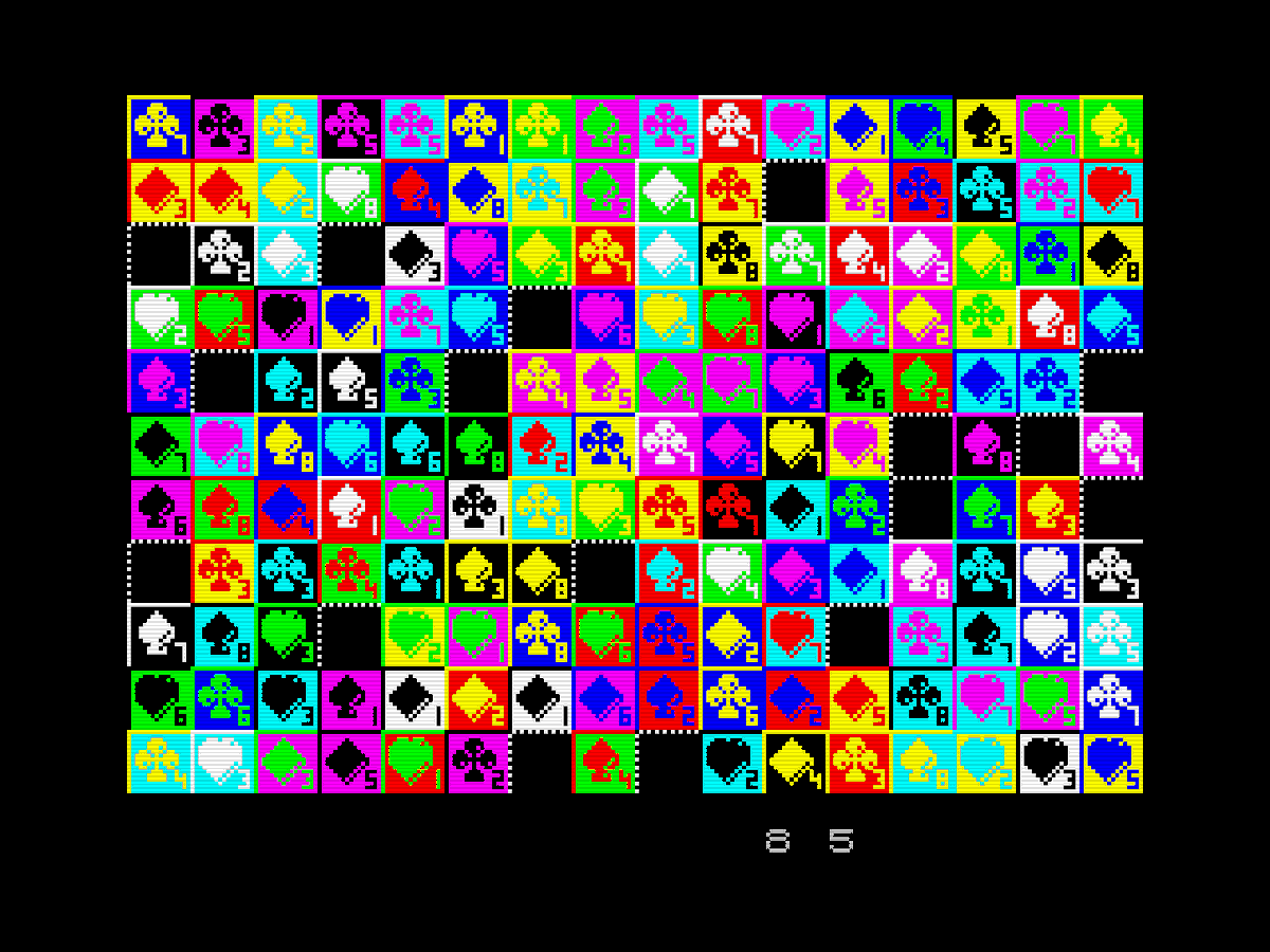 Ecstasy Of Order (2026) by riefer666 for ZX Spectrum. A remedial