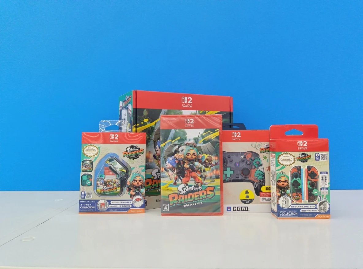 GEO_DIGITALBASE's tweet photo. ／
⚡新製品情報⚡
＼
Nintendo Switch2ソフト「スプラトゥーン レイダース」発売

ゲオデジタルベース名古屋焼山店・川口元郷店で本日より販売開始！
※各商品在庫に関するお問合せは受け付けておりません、また在庫には限りがありますのであらかじめご了承ください
#GDB #スプラ #新発売 https://t.co/5D29xmdGSh