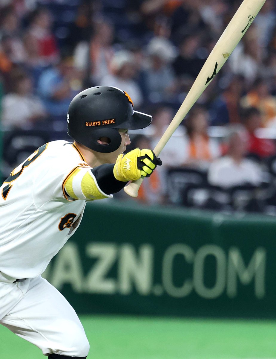 一回裏】巨人 0-0 広島 #浦田俊輔 選手が2塁打を放ち、チャンスメイク！👍