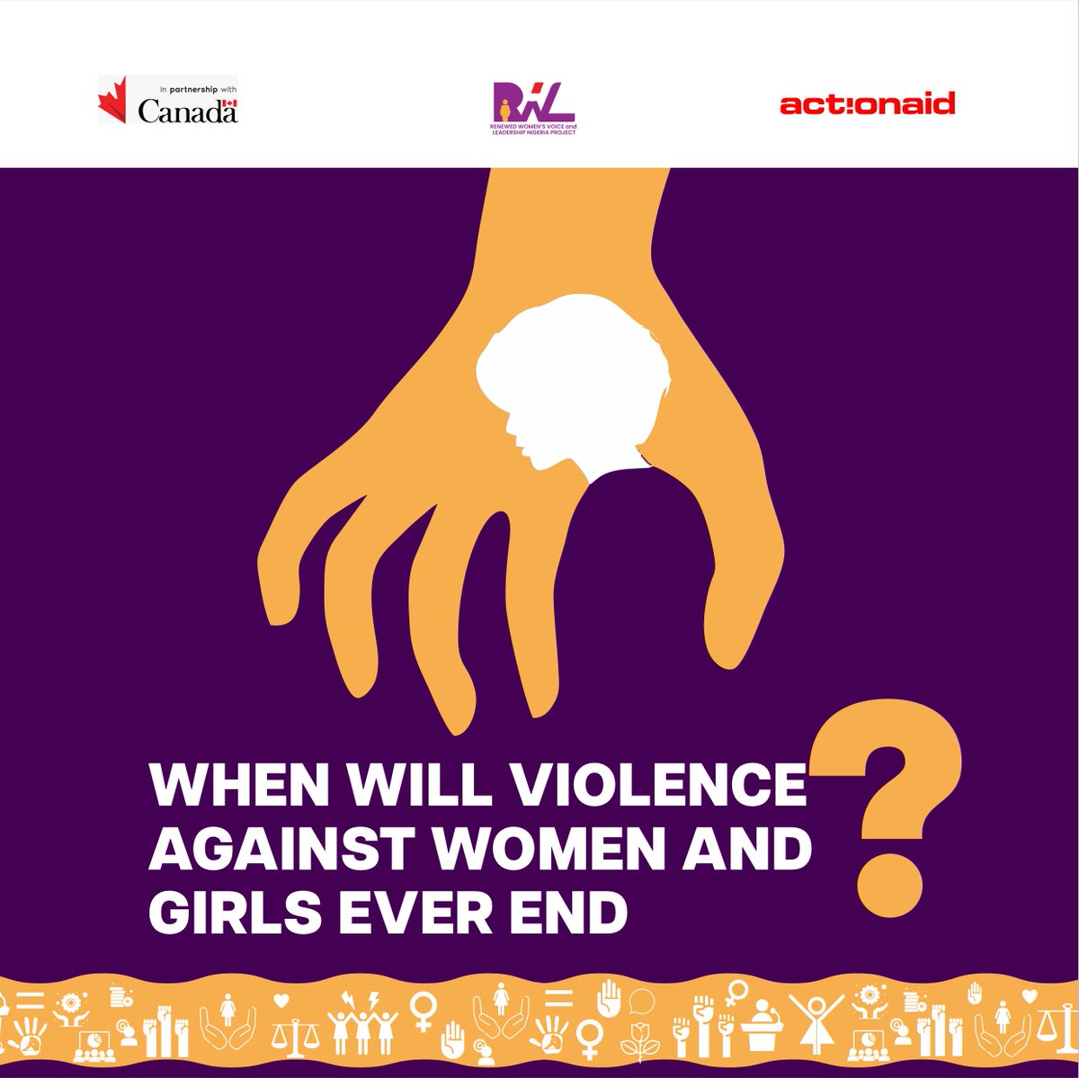 ActionAidNG's tweet photo. According to our research, between January and April 2026:
🔴 2,755 GBV cases were documented
🔴 82% of these (2,259 incidents) involved sexual violence
🔴 That's an average of 23 reported cases of abuse, every single day
🔴 Women and girls make up 81% of survivors, with schoolgirls aged 10 to 14 the most targeted group

These are more than statistics. They are lives disrupted, futures threatened and rights violated.

Enough is enough. It is time to strengthen prevention efforts, ensure survivors have access to justice and support, and hold perpetrators accountable.

#AllNigerianWomenMatter #CanadaDev