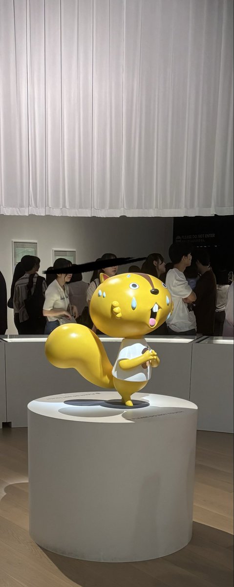 night_of_luna's tweet photo. 細田守展行ってきました。入場が一番混んでた。 https://t.co/Sj6W4JplBM