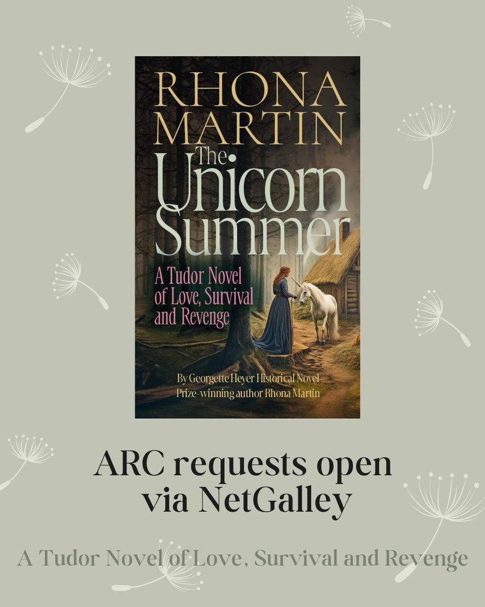Romaunce's tweet photo. We are looking for ARC reviewers for The Unicorn Summer! 

From award-winning author Rhona Martin comes an unforgettable Tudor story of courage, identity and revenge.

A young woman must hide behind a man's identity to survive in Tudor England, but love, betrayal and revenge threaten to expose everything she has fought to protect 💘🌹

Now available on NetGalley: https://t.co/MwWLuJUiPz

 #WomenInHistory #TudorHistoricalFiction