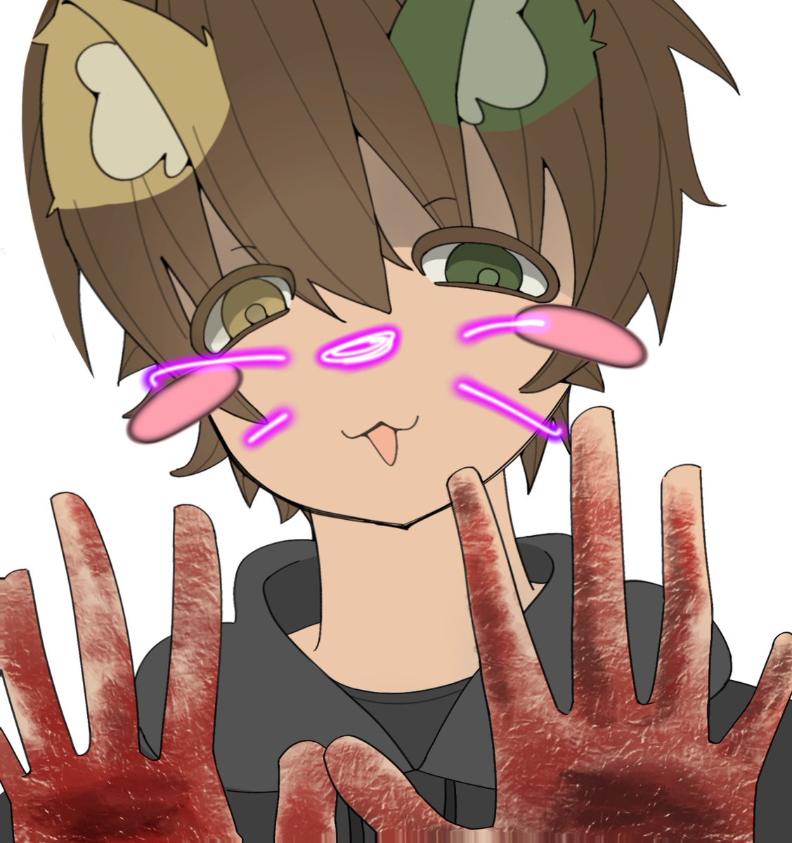 cikao1212's tweet photo. 我畫了kenadian的fanart<3
我參考了一張專輯的封面 貓兒真的很可愛ovo
#mcytfanart https://t.co/lUNLD7ynLc