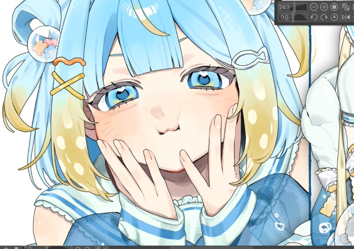 _oxo_p0's tweet photo. 水色ちゃん! https://t.co/1yNvKNIZJs