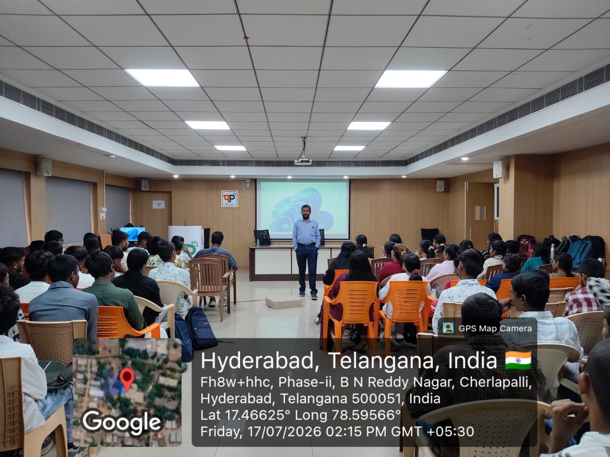 cipet_csts's tweet photo. As a part of Students Induction Program Motivation Lecture &amp; Safety Session conducted for newly admitted students on 17.07.2026 https://t.co/0zlx5AtWp3