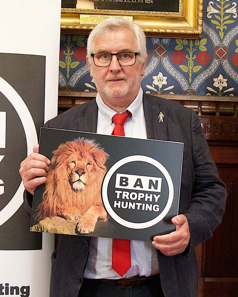 CBTHunting's tweet photo. Huge thanks to Clive Efford MP for supporting the Campaign to #BanTrophyHunting. https://t.co/1kEHv2Tktl
