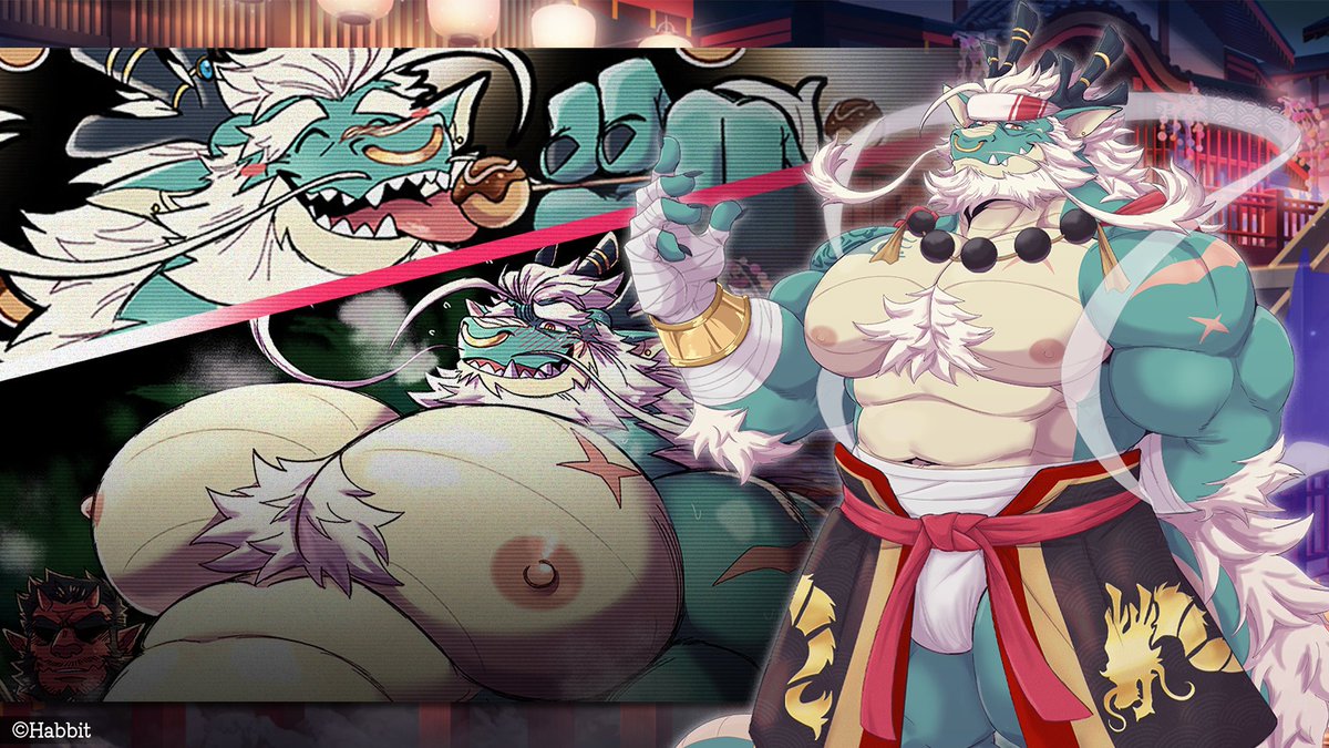 AnotherEidos_R's tweet photo. シャオロンのエイドス【祭男とふぁふぁふぁのふぁー！】がPUスカウト中！
冒険者さま！夏の涼みといえば、男祭りに裸祭りです！
たくましいヤマト男子がこんなにもろ出し大・丈・夫！？
日が沈めばもちろん静かな木陰でふぁふぁふぁのふぁー‼️
純血の龍神、シャオロン様も許してくれるはずです！🐉 https://t.co/774AHVkD5Q