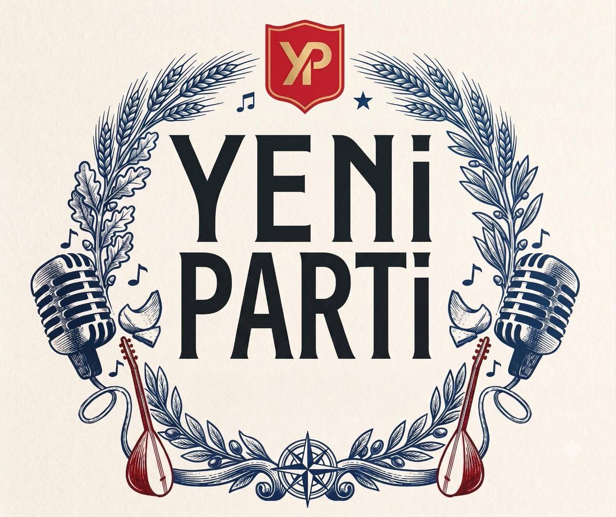 Mucizane's tweet photo. Ekrem İmamoğlu başkanlığında Özgür Özel'in kurduğu Yeni Rakı aman Yeni Parti logosuymuş 🙄

Saz, Mikrofon, Nota işaretli sanat politikası!
İçelim güzelleşelim 🎶🎶🎶🎶

Selamün Aleyküm cümleten ☕️☕️☕️ https://t.co/esA3n0Qga1