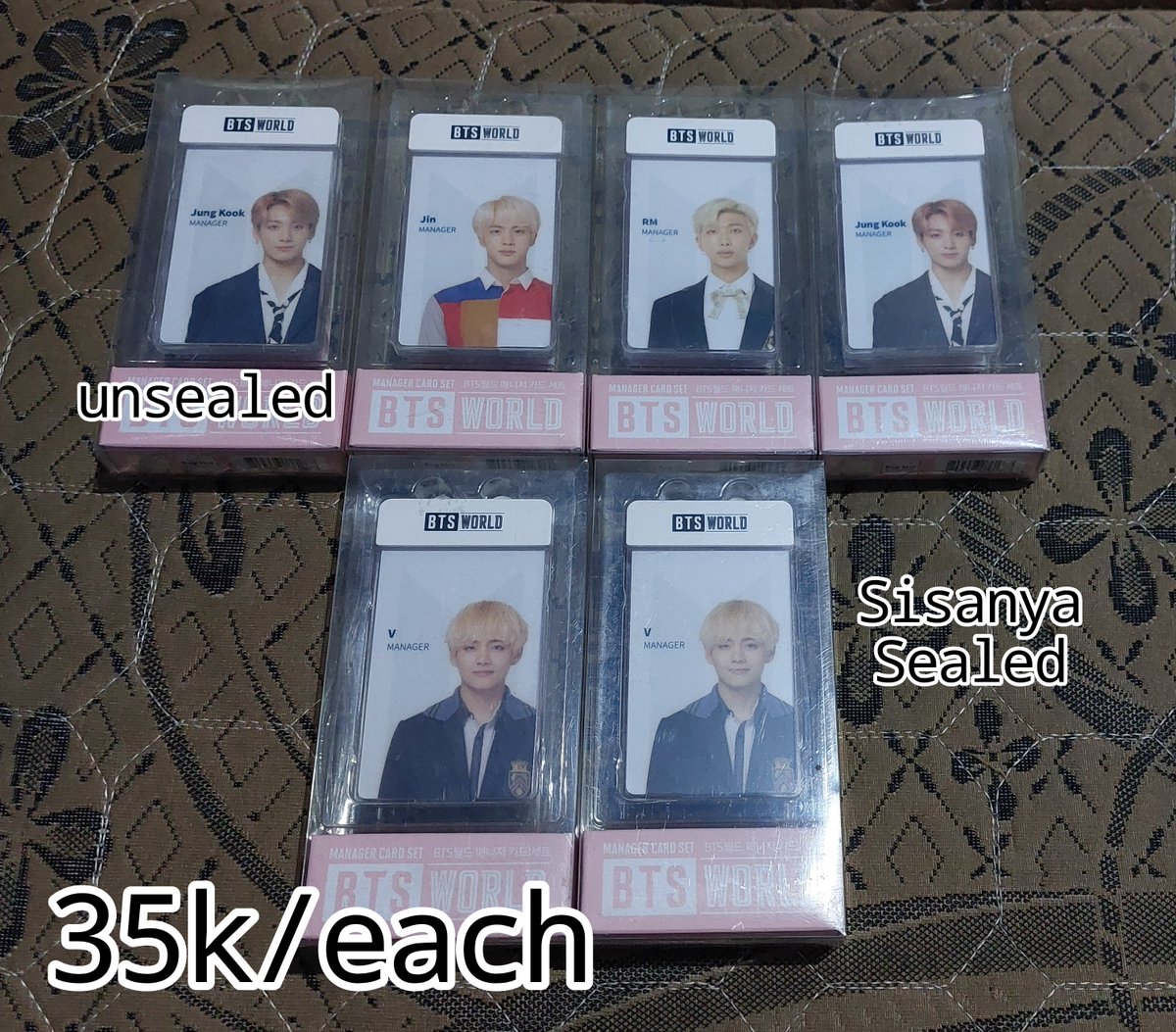 elishionx's tweet photo. WTS // CLEARANCE SELL BTS

📍INA 🇲🇨  Dom SBY 
Min pembelian 4 yaa. 
exc pack 5k &amp; adm shopee 17%
Condi by DM ♡
❌ Not for sensitive buyer. 
✅ Splitpay / Full CO / Keep Event

Aku pilih berdasarkan dm siapa yang masuk dulu ya. Jadi jangan spam biar dm nya ngga naik 🩷 https://t.co/rypTWCD8iC