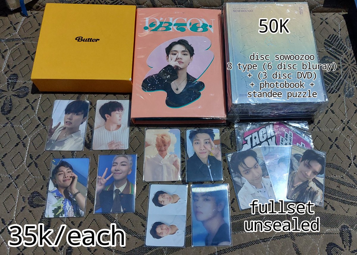 elishionx's tweet photo. WTS // CLEARANCE SELL BTS

📍INA 🇲🇨  Dom SBY 
Min pembelian 4 yaa. 
exc pack 5k &amp; adm shopee 17%
Condi by DM ♡
❌ Not for sensitive buyer. 
✅ Splitpay / Full CO / Keep Event

Aku pilih berdasarkan dm siapa yang masuk dulu ya. Jadi jangan spam biar dm nya ngga naik 🩷 https://t.co/rypTWCD8iC