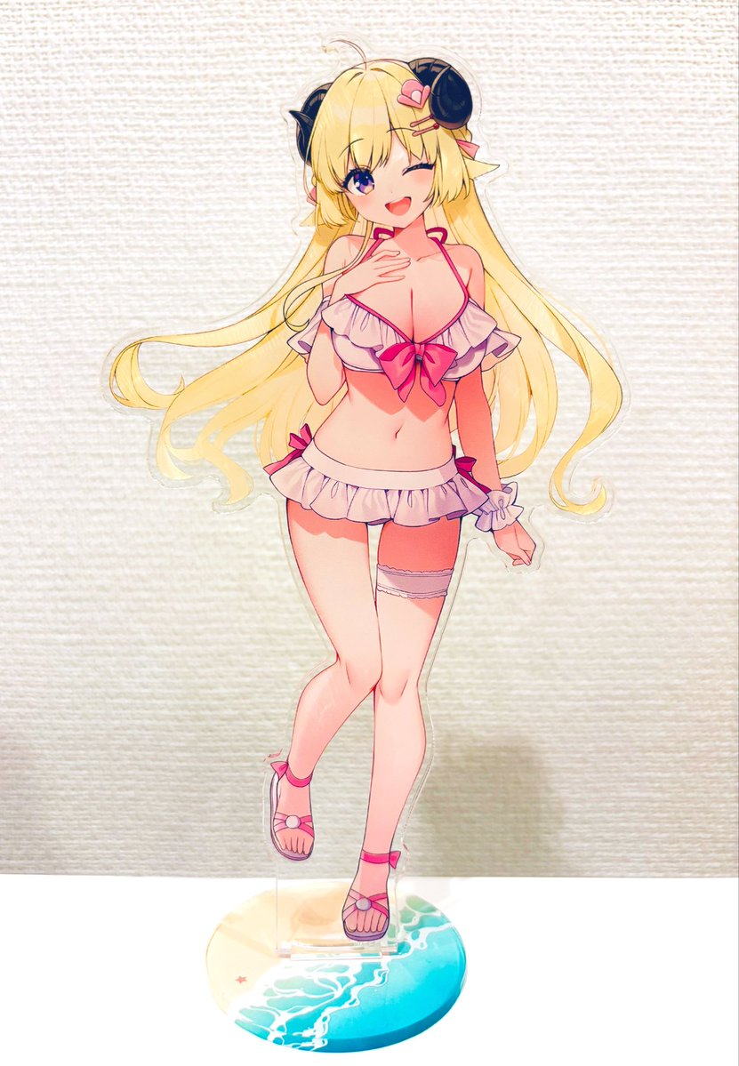 まーたん おまとめ 追加♡ 夏コミ頒布の水着わためちゃん！👙🐏 我ながら可愛すぎるけど悪くない