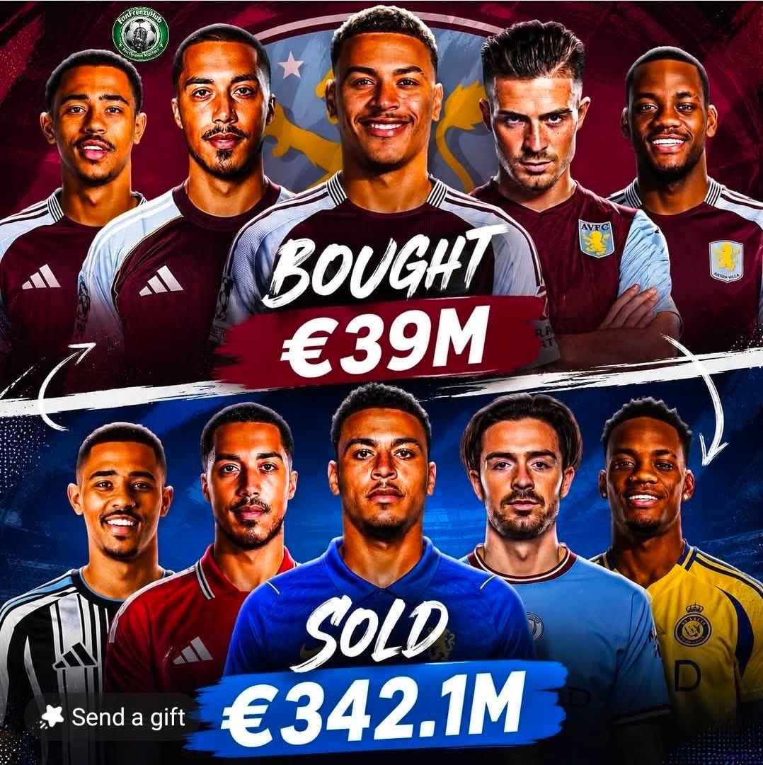 morley_kev's tweet photo. Managed to make money on these players,yet @AVFCOfficial are still getting screwed by PSR! yes are wages have been high,now this is the second year in Champions league,and we’ve won the Europa league.. it’s a joke https://t.co/TJChAXz8yt