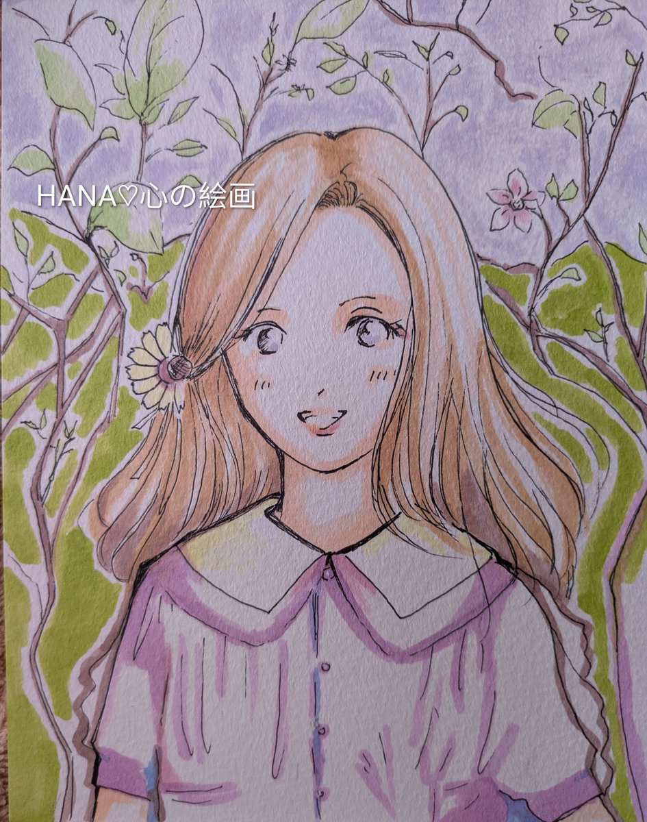 HaNageijutu's tweet photo. HANA♡心の絵画です🖼️

「自然の内側で」

#HaNa ♡心の絵画　#イラストㅤㅤㅤ 　#illustration　#風景　#artwork https://t.co/ITnHYiEcWv