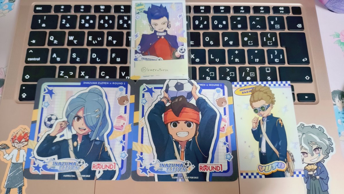 kaeruturu's tweet photo. 【交換】イナズマイレブン ラウンドワン ROUND1 コラボパック特典 コースター

譲：風丸 円堂 鬼道
求：同種剣城

郵送のみ(徳島市内であれば手渡しも可能)
検索からでもお気軽にお声かけください https://t.co/3hh8GcKF37