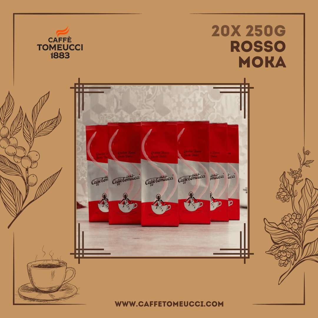 caffetomeucci's tweet photo. ⬇⬇ 20x 250g ROSSO MOKA ⬇⬇
https://t.co/OVE5kA4Goj

☕ #CaffèTomeucci1883
🗺 Via della Stazione 9/11, Aprilia LT
📲 +39 06 92 70 40 37
🌐 https://t.co/g84dFNVPZo
📧 info@caffetomeucci.com

#CaffèTomeucci #caffe #caffè #espresso #20x250gROSSOMOKA #bar #rome #italy https://t.co/yO20OeDLUU