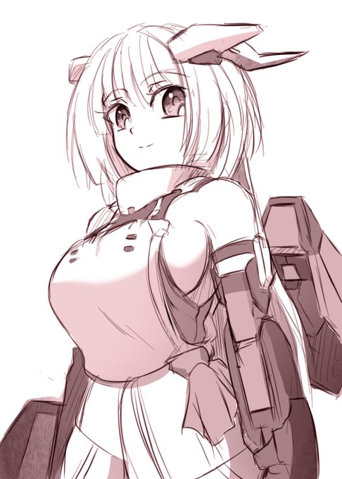 横乳描きたくて寧里ちゃん #アリスギア #アリスギアお絵かき