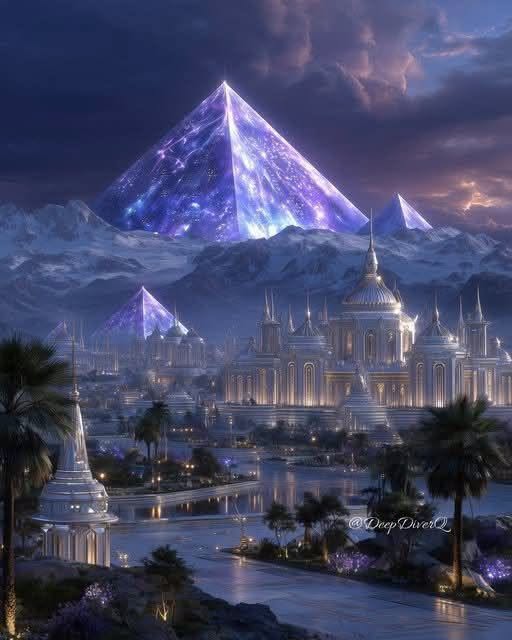PaulGoldEagle's tweet photo. I have been taken in my highest soul self twice now into the fully activated crystal pyramids in the New Earth, which are directly plugged in the new crystalline white golden beehive pattern energy grids.

I have never seen, nor experienced something so exquisitely beautiful. Ethereal.

Then I was shown the new power grids and how they operate, also the power generators within the crystal pyramids I was taken into. They are vast, and 7th to 12th dimensional for the new 500 billion earth years cycle we are now in. This goes beyond anything we know as pyramids currently on the old earth.

The new Hu-Sun-Man embodies the new Superhuman race, the 7th Root Race. All our now dormant faculties will be fully online, with intergalactic and universal space travel being the norm.

As I was shown the power generated by these pyramids, it only is operative via the superhuman consciousness and not by artificial intelligence. It is thus safe guarded against anyone wishing to misuse such powers.

I will not say more, as I first need to assimilate this information. Yet in 2009 when I first reconnected with the crystal pyramid temple of the White Flame as my sketch shows in my "Why I was born in Africa: the untold history of Elysium and the Lion Kingdom" it was totally accurate and in alignment with what is now already being anchored in. I am not surprised because both of these civilizations encompassed the first two paradises on earth and both were 7th dimensional!

The 7th dimensional NEW Earth is already anchoring in!

The Age of Miracles and Wonder.

Judith Kusel

please like, leave a comment and share this post

👇👇👇 Continue reading & watch videos... https://t.co/jMGMJxRekh
