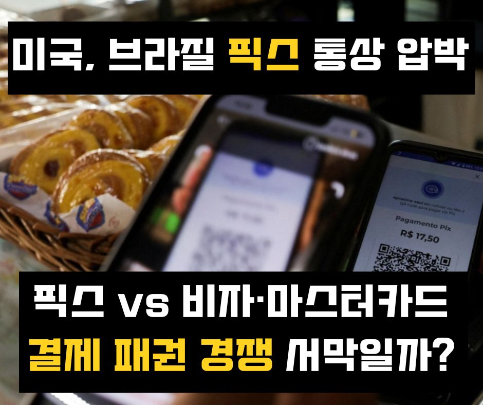 jknewstwit's tweet photo. 계좌이체만으로 실시간 결제! 브라질 국민 80%가 사용하는 '픽스'가 미국 카드업계를 흔들고 있다. 미국이 브라질의 결제 시스템 '픽스(Pix)'를 통상 압박 대상으로 지목했다. 어느 쪽이 더 경쟁력 있을까요?
#픽스 #Pix #브라질 #미국 #핀테크 #결제시스템 #비자 #마스터카드 #미국관세 https://t.co/8hqRY1RFKL