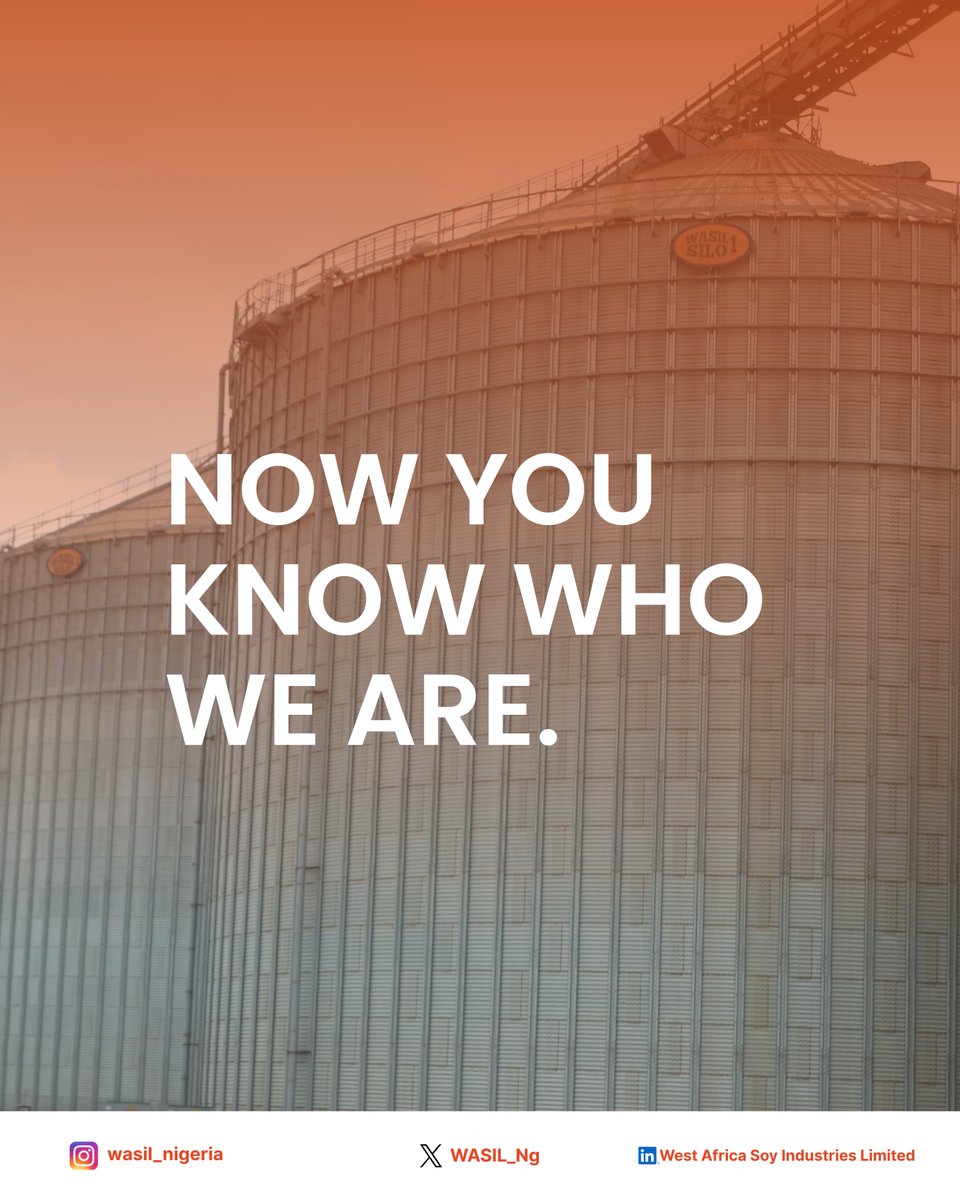 WASIL_Ng's tweet photo. Swipe to learn more about who we are

#WASIL #WhoWeAre #QualityFirst #Agriculture #FoodIndustry https://t.co/Do87PvFGob