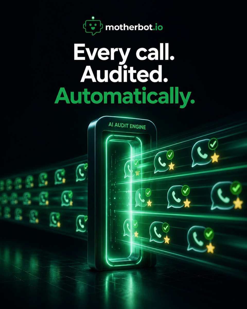 motherbot_io's tweet photo. Every customer call leaves clues. AI finds them all. 📞⚡ 
#AI #BusinessGrowth #MotherBot https://t.co/yWazvGKkED