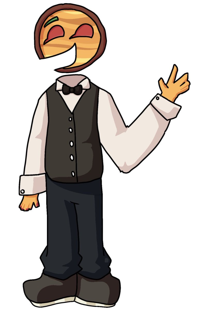 IminaExplosion's tweet photo. Pete Tzupye (pronounced “Pizza Pie”)

Don’t really have much to say about this guy. He was originally made as a little doodle character but a lot of people liked him so I decided to rework his design a bit into something I liked.

#Oc #OriginalCharacter #Art https://t.co/dMy3ez8J2K