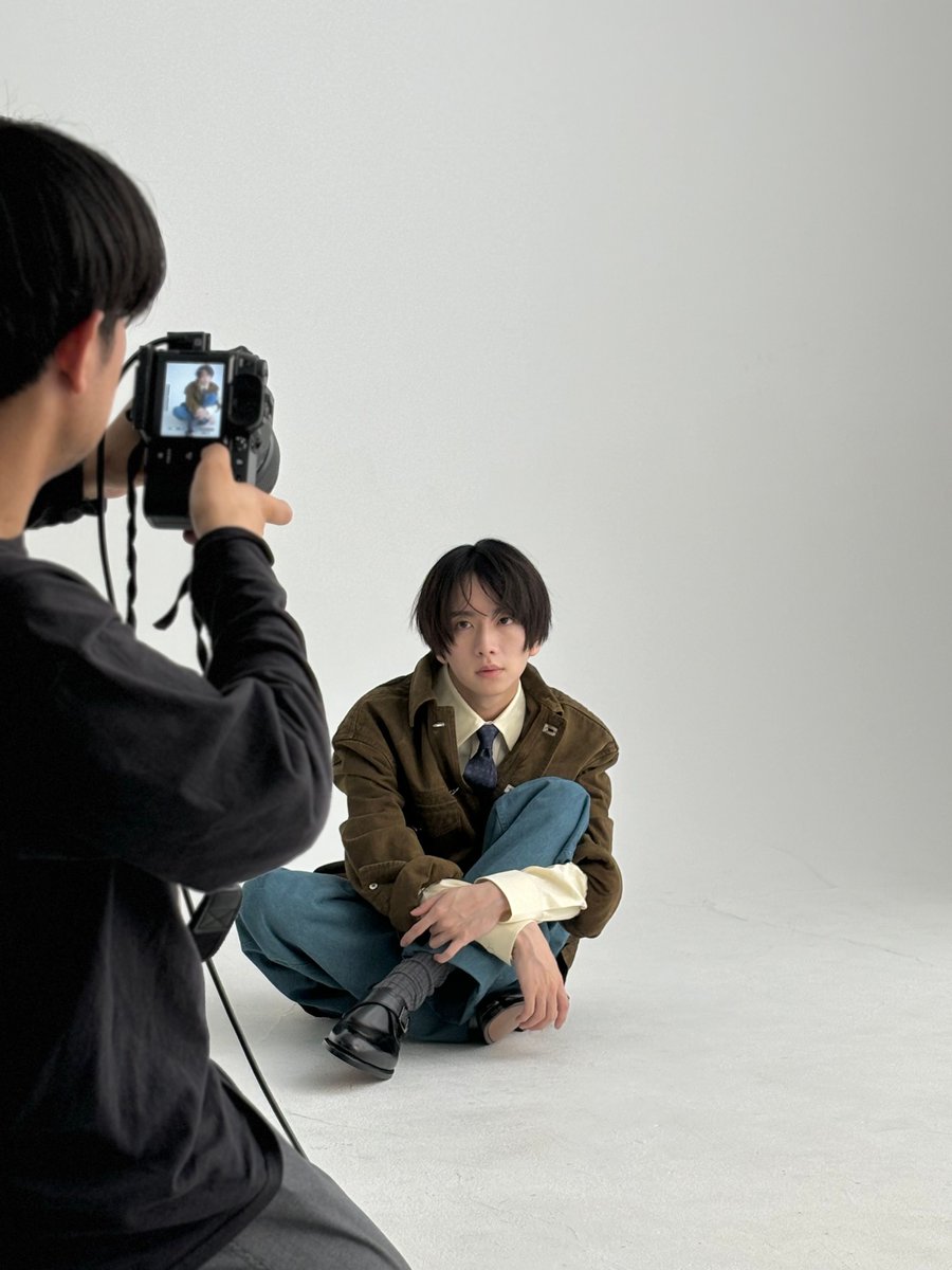 8月号「欲しいのは、いいTシャツ！」に登場した #板垣李光人 さんの
