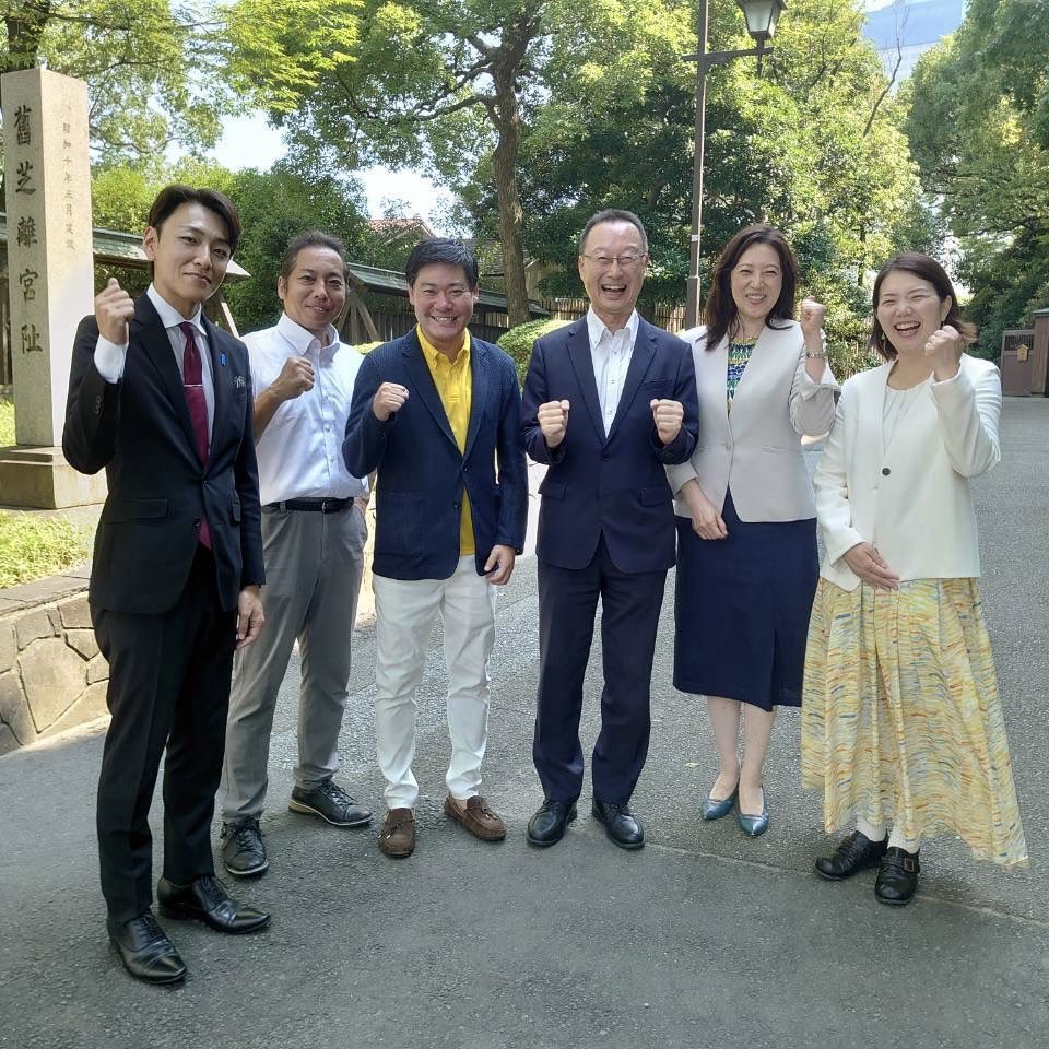 Ishida_shingo51's tweet photo. 先日、発表になった総支部長@東京
6人の戦士！
それぞれの地で国民民主党の旗を立て挑戦してまいります！よろしくお願いします！
東京3区 石田 慎吾 @ishida_shingo51
東京10区 梶原 みずほ@mizuhokajiwara
東京19区 諏訪 玲子 @suwa_reiko
東京20区 大西 健太郎@osu_onishi
東京21区 黒田 太郎 @kuroda__taro
東京28区 三澤 宏明 @Hiroaki_Misawa