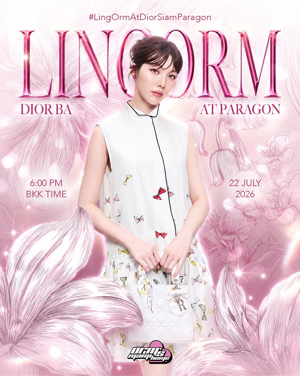 ormsmamihome's tweet photo. 📢 ROLL CALL, MAMIS! ✨🔥

It's time to show up for our girl! 🤍

LINGORM DIOR BA AT PARAGON
#LingOrmAtDiorSiamParagon
#OrmKornnaphat #ออมกรณ์นภัส‌ 
@ormmormm https://t.co/yfKX4h8QOw