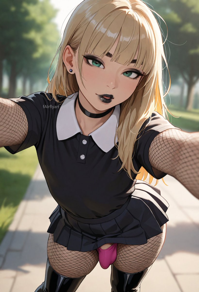 fAIrflyart's tweet photo. New goth boi in town <3 #femboy #otokonoko #gay #anime https://t.co/MB4yG4ExXZ