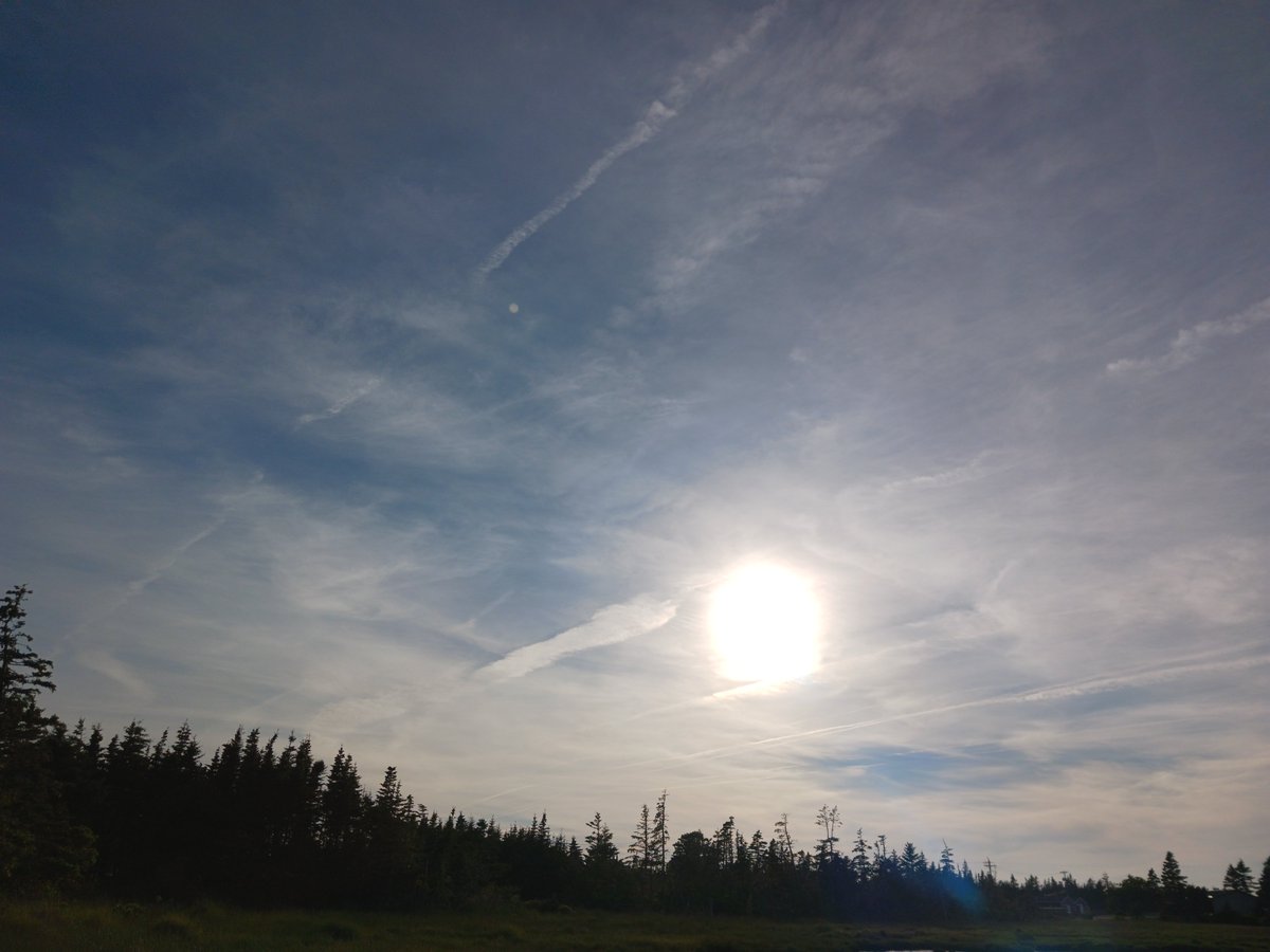 ImagesCoast's tweet photo. 👀 Global 👹Military weather operations Update:

"Operation Aluminum Skies is very successful.  The enemy don't know a thing.  Heavy duty bombardment again today.  Not a thing to see."

Nova Scotia Canada

July 13th 2026 Attack Report #devinesparkersrule #demonsloseagain https://t.co/3cqWsaZ0Nn