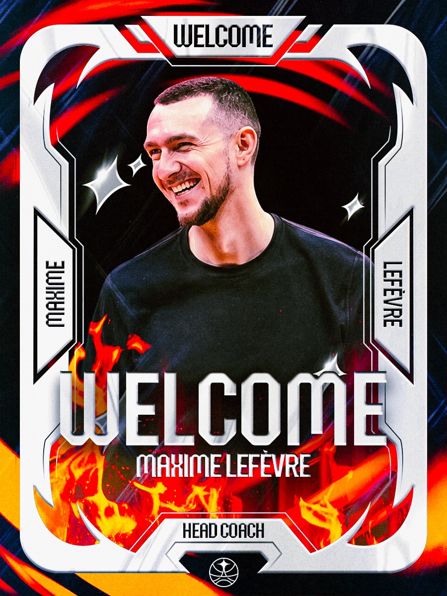 ParisBasketball's tweet photo. Maxime Lefèvre est notre nouveau head coach 🇫🇷

Après 7 ans passés en NBA dans le staff des Minnesota Timberwolves, le Paris Basketball est fier d’enregistrer l’arrivée de Maxime Lefèvre à la tête de son équipe première !

Welcome to Paris Coach 🙌 https://t.co/jgkypKoxMj