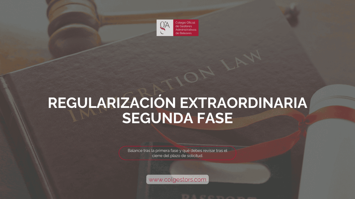 colgestors's tweet photo. 📢Regularización extraordinaria de Extranjería: el proceso sigue.

En Baleares:
34.166 solicitudes
6.639 citas asignadas
Los gA son el 2º colectivo de presentadores.

Ahora, atención a requerimientos y comunicaciones.

https://t.co/7EFXORQsiB https://t.co/Tt9YGZiKQn