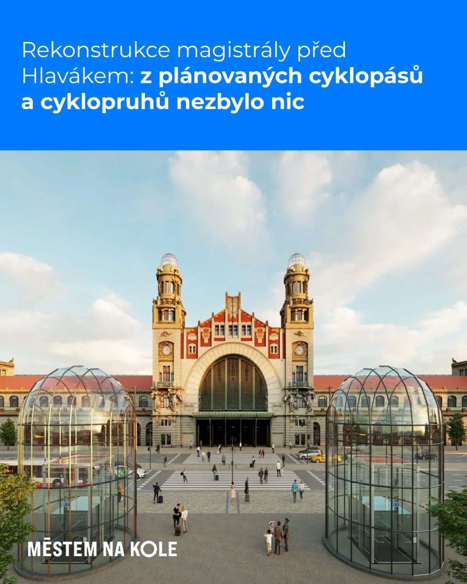 Městem na kole tweet media