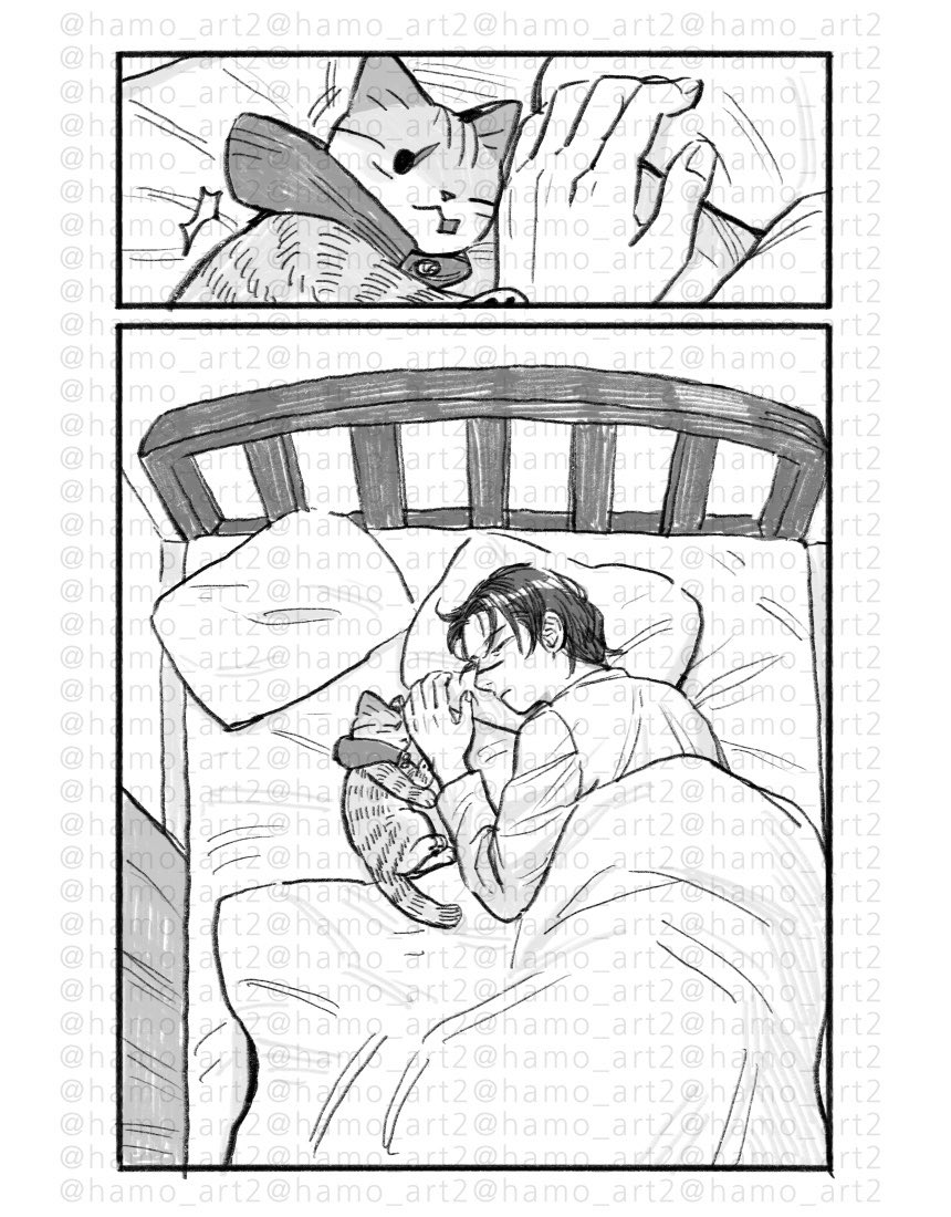 hamo_art2's tweet photo. 나의 작은 호랑이에게(4/6)
웹재록본에 들어갑니다. https://t.co/oR18mIQJQY