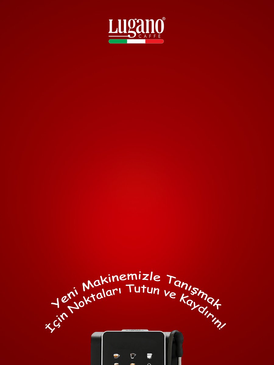 Luganocaffetr's tweet photo. Noktaları Tutun ve Kaydırın!

En iyi İtalyan kahvesini Lugano'nun yeni kahve Makinesi Armonia SV822Q ile deneyimleyin! ☕

Noktaları yakalayın ve yeni makinemizi keşfetmek için yana kaydırın. Çok yakında geliyor. Takipte kalın.

#LuganoCaffé #KahveMakinesi #İtalyanKahvesi https://t.co/XTsWeVOo7Z