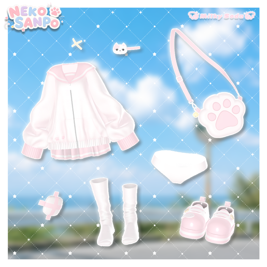 Milkysoda_vrc's tweet photo. 🐈新作【Neko snapo】リリース！🐾

Booth: https://t.co/YNPks6IrsM

FOLLOW + RP してくださった方の中から抽選で5名様に、FULL PACKをプレゼントいたします ! 🎁(~07/24)
商品ページのスキが30個増えるごとに、当選者を1名追加します！
たくさんのご参加とお待ちしております(>ω<)

リリース記念セールは7/26まで開催中です！🔥
単体 980 -> 680
FULL 1950 -> 1280

🩵対応アバター 🩵
Manuka / Milfy / Lumina / Mame Friends

#MilkySoda_VRC #VRC #booth_pm