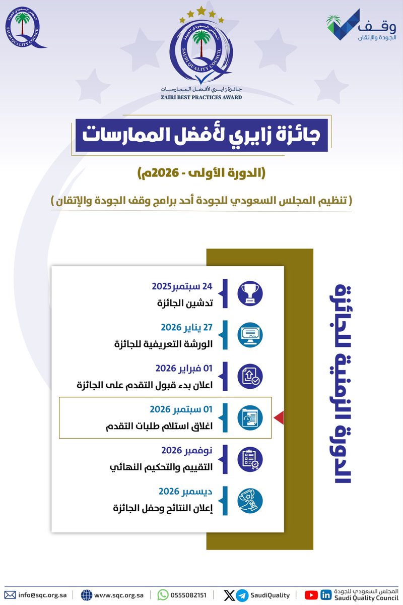 المجلس السعودي للجودة tweet media